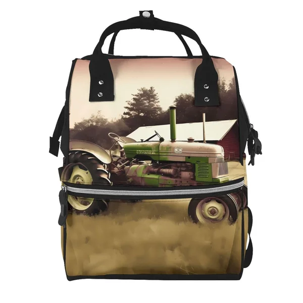 Diaper Bag Nappy Backpack Baby Bag Purple Black Goth Spooky Mummy Backpack Multifunction Changing Bags for Travel