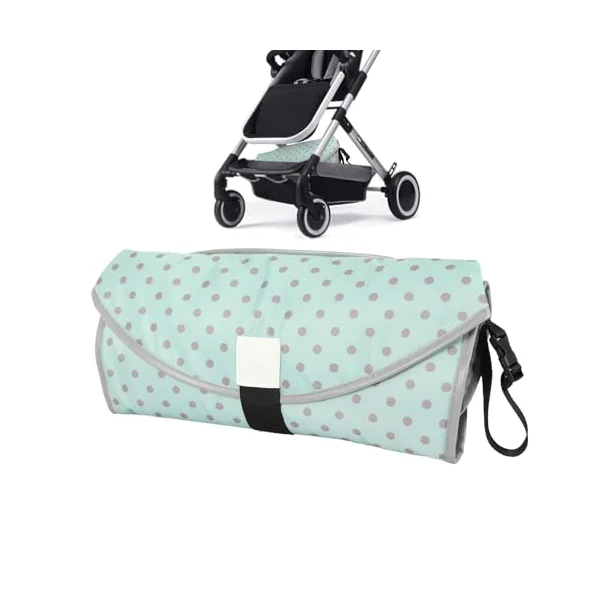 Diaper Changing Mat Portable Quick-Drying Mat Diaper Change Table Cover | Foldable Waterproof Nappy Changing Station Portable Diaper Change Table Cover for Vacation, Holiday, Road Trip