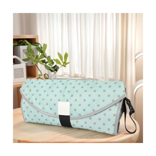 Diaper Changing Mat Portable Quick-Drying Mat Diaper Change Table Cover | Foldable Waterproof Nappy Changing Station Portable Diaper Change Table Cover for Vacation, Holiday, Road Trip