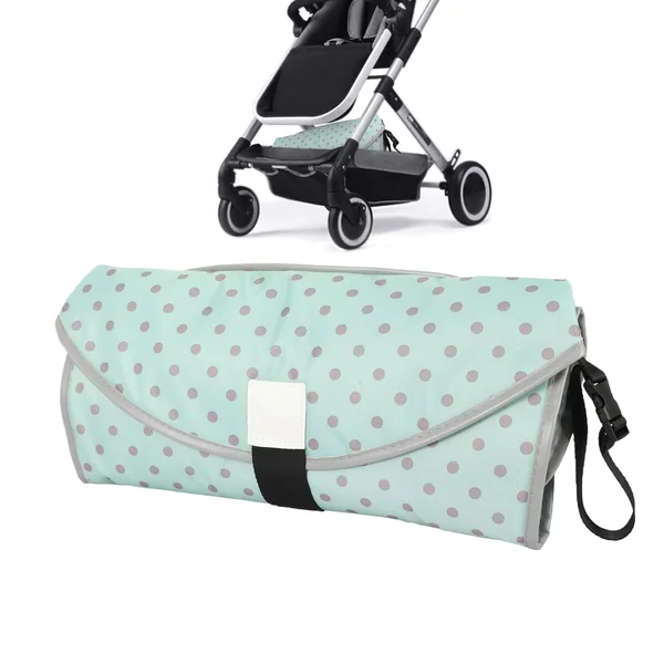 Diaper Changing Mat Portable Quick-Drying Mat Diaper Change Table Cover | Foldable Waterproof Nappy Changing Station Portable Diaper Change Table Cover for Vacation, Holiday, Road Trip