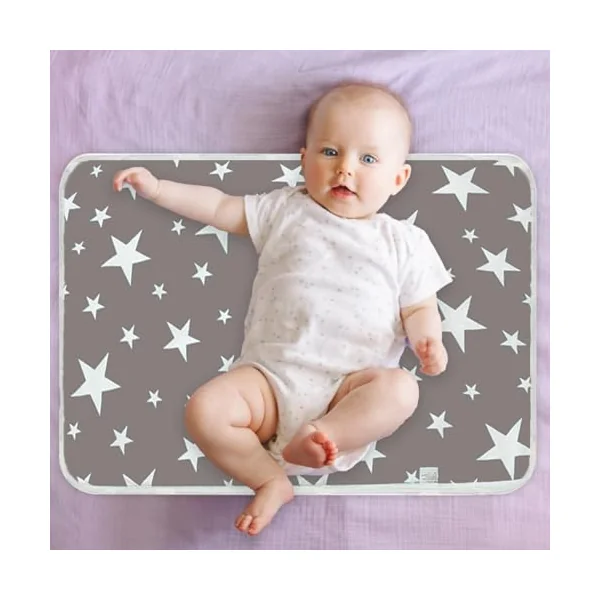 Diaper Changing Mat Waterproof Portable | Lightweight Changing Pads for Child Portable Washable Waterproof Absorbent Child Change Mat Small Kids and Children Boys