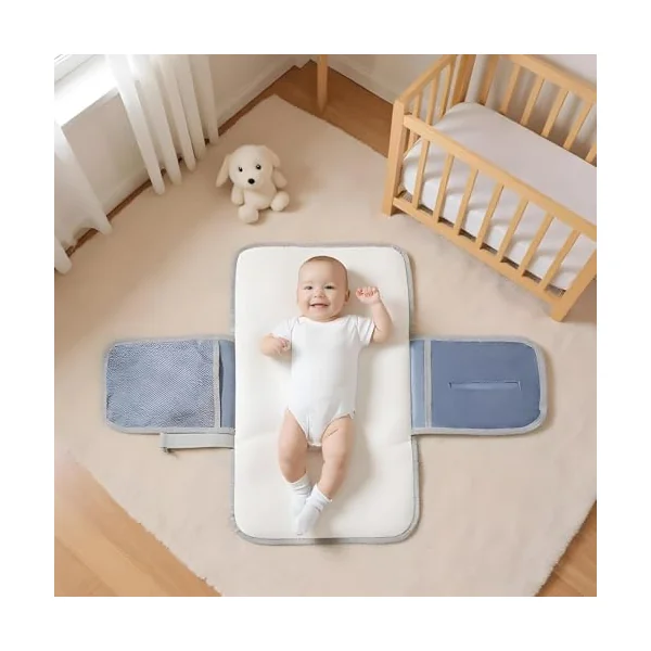 Diaper Changing Pad Diaper Mat Changing Pad for | Travel Supplies Stroller Accessories for Nursery Daycare Hospital Postpartum Parents Camping Mom Dad Picnic
