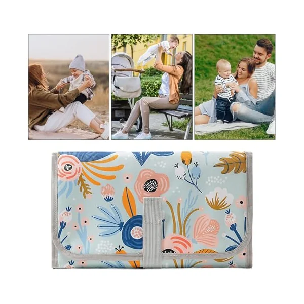 Diaper Changing Pad Diaper Mat Changing Pad for | Travel Supplies Stroller Accessories for Nursery Daycare Hospital Postpartum Parents Camping Mom Dad Picnic