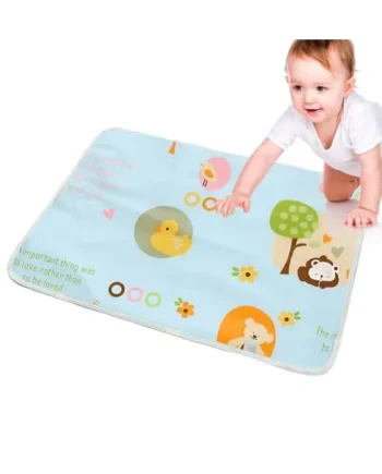 Diaper Changing Pad Travel Breathable Washable Quilted Absorbent Waterproof | Travel Diaper Change Mat Portable Washable Waterproof Absorbent Child Change Mat Small Kids and Children Boys