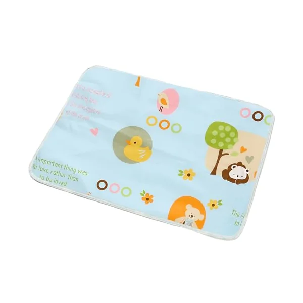 Diaper Changing Pad Travel Breathable Washable Quilted Absorbent Waterproof | Travel Diaper Change Mat Portable Washable Waterproof Absorbent Child Change Mat Small Kids and Children Boys