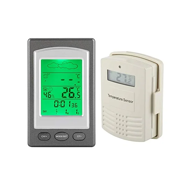Digital Refrigerator Thermometer Alarm Fridge Temperature Monitor Mini Battery Powered Freezer Room with Max/Min Records