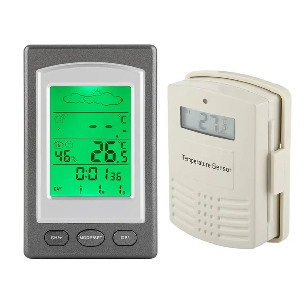 Digital Refrigerator Thermometer Alarm Fridge Temperature Monitor Mini Battery Powered Freezer Room with Max/Min Records