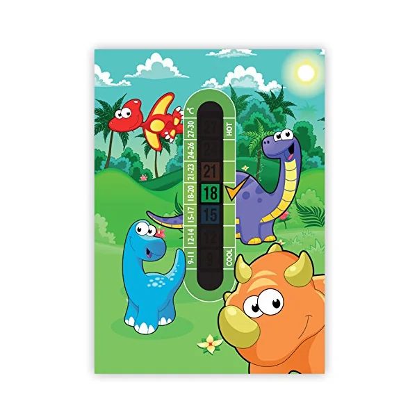 Dinosaur Nursery and Baby Room Thermometer