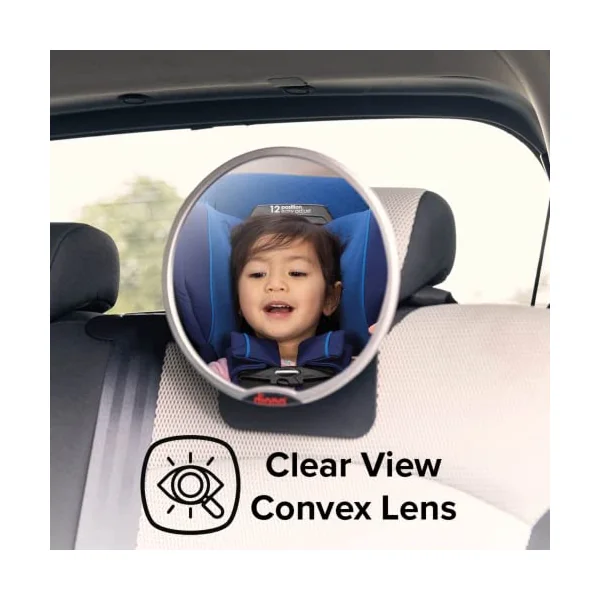 Diono Easy View Baby Mirror (2-Pack), White
