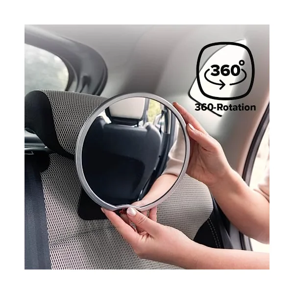 Diono Easy View Baby Mirror (2-Pack), White