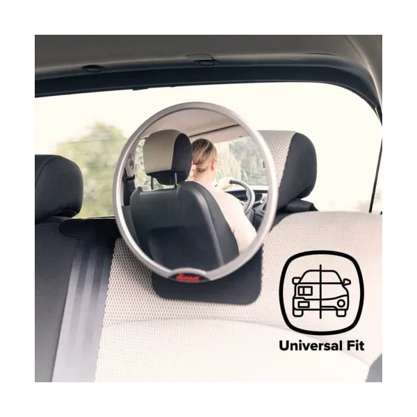 Diono Easy View Baby Mirror (2-Pack), White