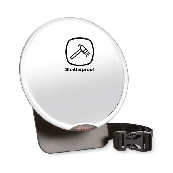 Diono Easy View Baby Mirror (2-Pack), White