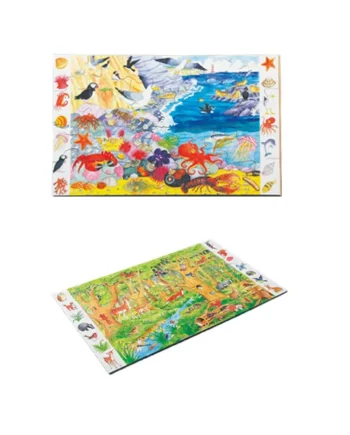 Discovery Floor Puzzles - Set of 2