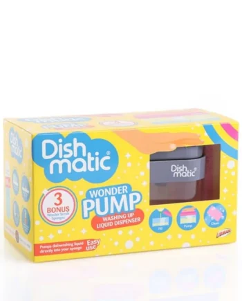 Dishmatic Wonder Pump + 3 Wonder Scrub Sponges