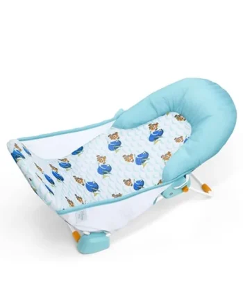 Disney Baby Finding Nemo Foldaway 2-Position Baby Bath Seat, Adjustable Support for Sink or Bathtub, Ages 0-6 Months up to 20 Pounds, Machine-Washable Sling, by Bright Starts