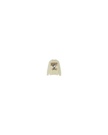 Disney Mickey Mouse Leopard Sand Graphic Sweatshirt