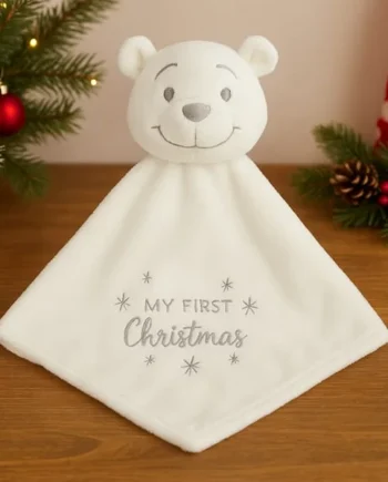 Disney Winnie The Pooh "My First Christmas" Comforter