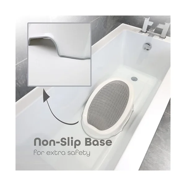 DIVCHI Baby Bath Seat Newborn Bathing Essential Baby Bath Support - Ergonomic Design Safe & Comfortable Nonslip Baby Bath Chair