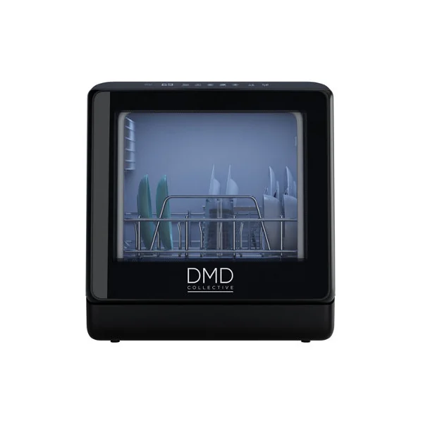 DMD Mini Table Top Countertop Dishwasher 5L Built-In Water Tank with 6 Wash Programmes