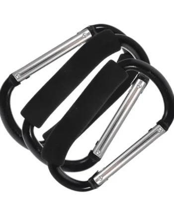 DOITOOL 3pcs Heavy Duty Stroller Hooks Large Carabiners Practical Cart and Pushchair Hangers for Accessories Shopping Bags