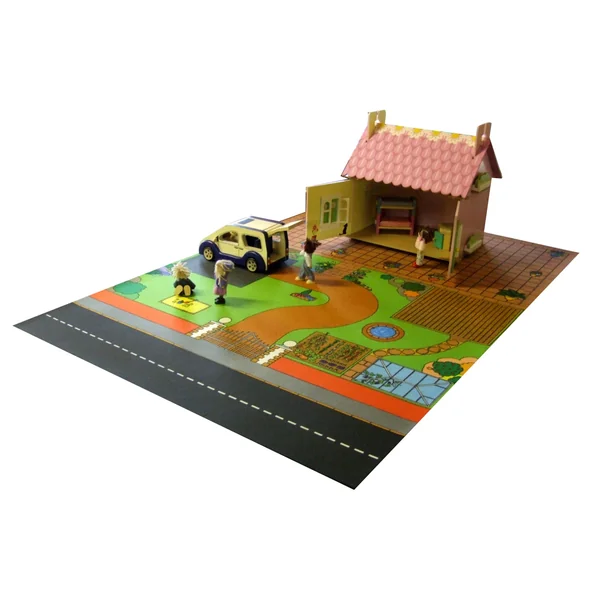 Dolls House Play Mat 1x1.5m