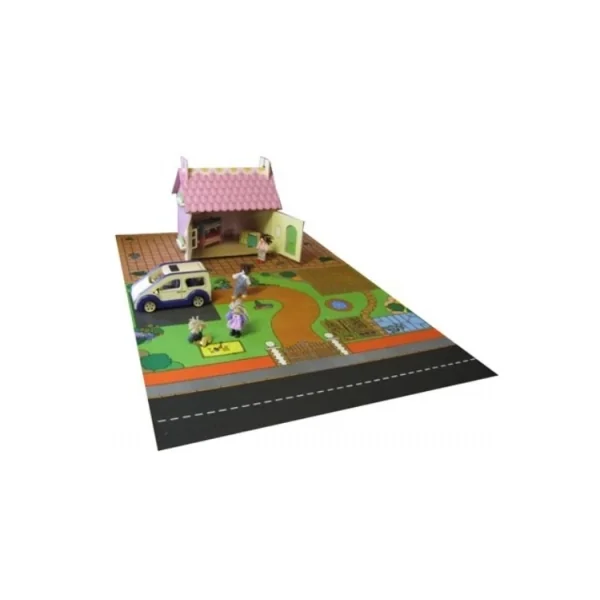 Dolls House Play Mat 1x1.5m
