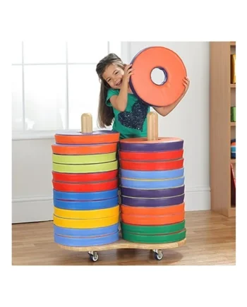 Donut Cushion Trolley - 24 Cushions