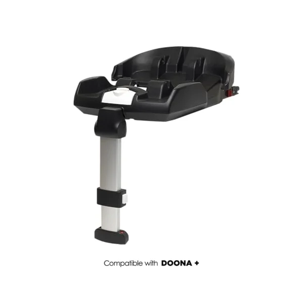Doona+ Baby Car Seat Isofix Base - Isofix Installation Set with Extended Leg Support - Features Installation Indicator to Confirm The Car Seat is Safely Locked in Place - ONLY Compatible with Doona+