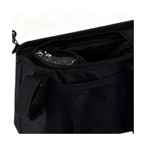 Double Stroller Accessories Lightweight 3 Compartments Organization | Compact Stroller Organizer for Travel Parents Home Outdoor Camping Walking Home