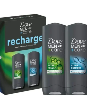 Dove Men+Care Body Wash Gift Set 2 Piece - Recharge