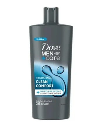 Dove Men+Care Clean Comfort Body, Face & Hair Wash 700ml