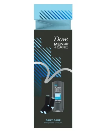 Dove Men+Care Daily Care Body Wash & Socks Gift Set