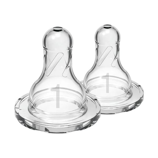 Dr. Brown's Options – Narrow Mouth Teat +0 Meses Transparent