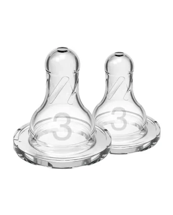 Dr. Brown's Options Narrow Mouth Teat, Transparent, +6 Months