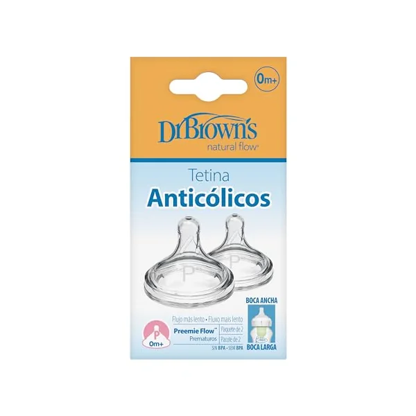 Dr. Brown's Options+ Wide Neck Preemie Teats