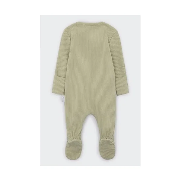 DreamBuy 2-Pack Zip Sleepsuits – Baby Essentials for Newborns | 95% Cotton Baby Grow | Unisex Baby Clothes Set | Soft Zip-Up Sleepsuit