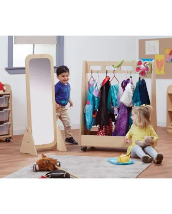 Dressing Up Trolley and Mirror Set