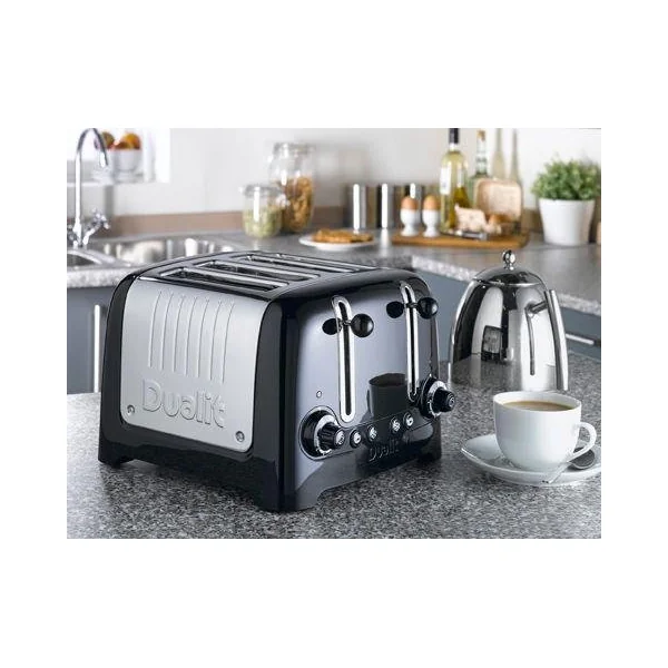 Dualit DPP4 Lite 4 Slice Toaster - Black