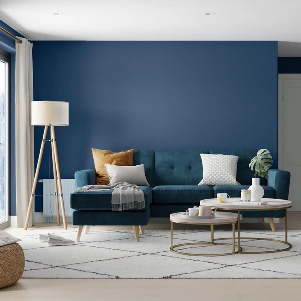 Dulux Walls & Ceilings Sapphire salute Silk Emulsion paint, 2.5L