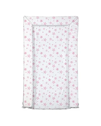 East Coast Nursery Essential Star Changing Mat Pink 72 x 41 cm