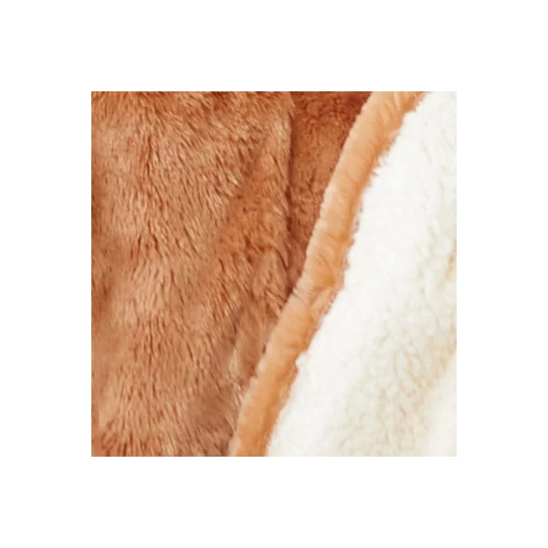 Easylife Electric Reversible Heated Throw - Velvet/Sherpa Fleece with 9 Heat & Time Settings, Overheat Protection
