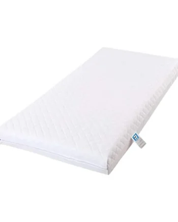 Eco Breathable Toddler and Baby Quilted Extra Thick Depth Cot Bed Mattress Fully Breathable Nursery Foam Cot Mattress (132 x 71 x 13 cm)