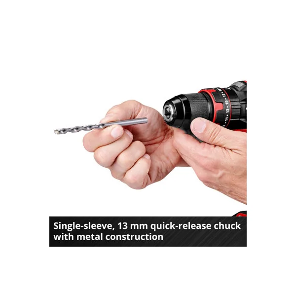 Einhell Cordless Combi Drill 44Nm 18V With Battery And Charger TE-CD 18/44 Li-i Power X-Change