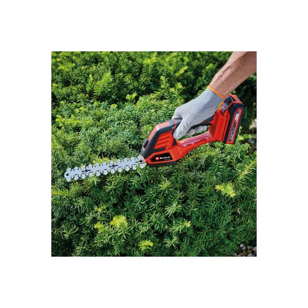 Einhell Cordless Grass And Hedge Trimmer Shears 18V Power X-Change 2 in 1 Lawn Trimmer - GE-CG 18/100 Li T-Solo - Body Only