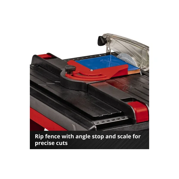 Einhell Cordless Tile Cutter 115mm 18V Power X-Change Adjustable Angle Stop And Table Tilt TE-TC 18/115 Li-Solo - Body Only