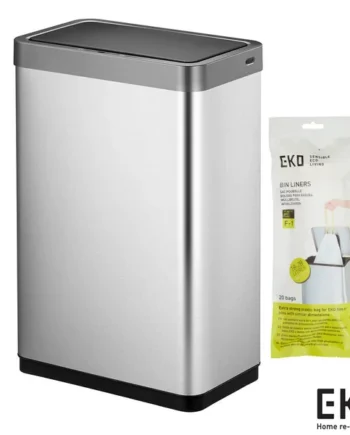 EKO Mirage X-Sensor 20+20L Stainless Steel Sensor Bin