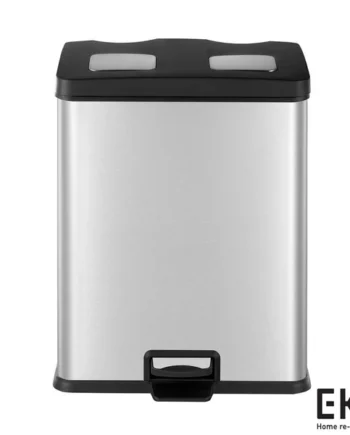 EKO Rejoice 30+30L Extra Large Stainless Steel Pedal Bin