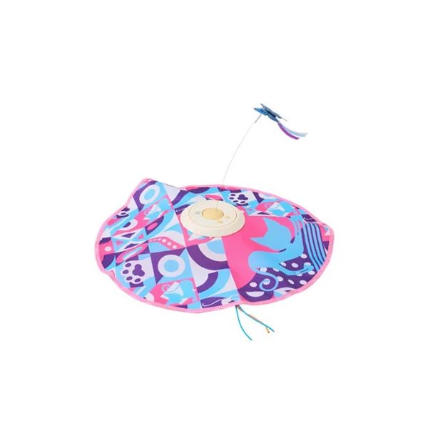 Electric 3-in-1 Interactive Cat Toy with Feather, Butterfly and Dual Play Modes, USB Rechargeable