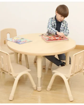 Elegant Height Adjustable Table - Round 800mm