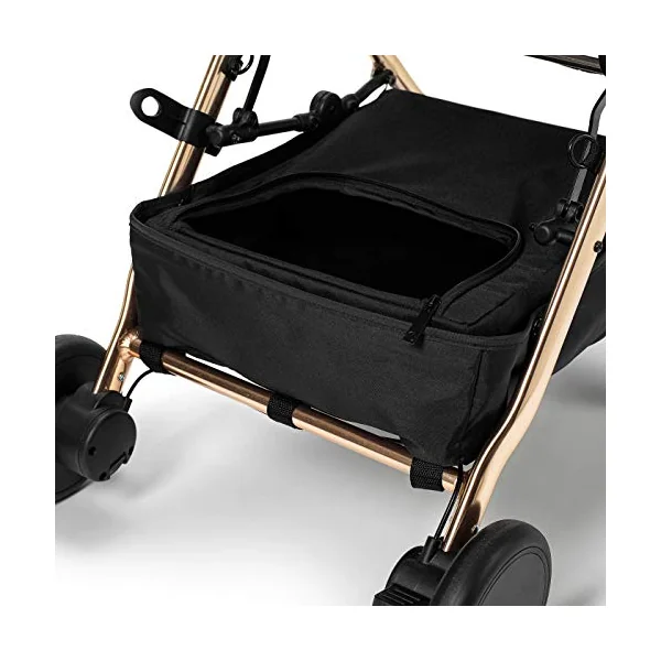 Elodie Details Mondo Stoller® Pushchair from Birth to 4 Years (22kg) - Lie-Flat Position, One Hand Folding and Steering, Lightweight Cabin Size Travel Buggy - Desert Rain